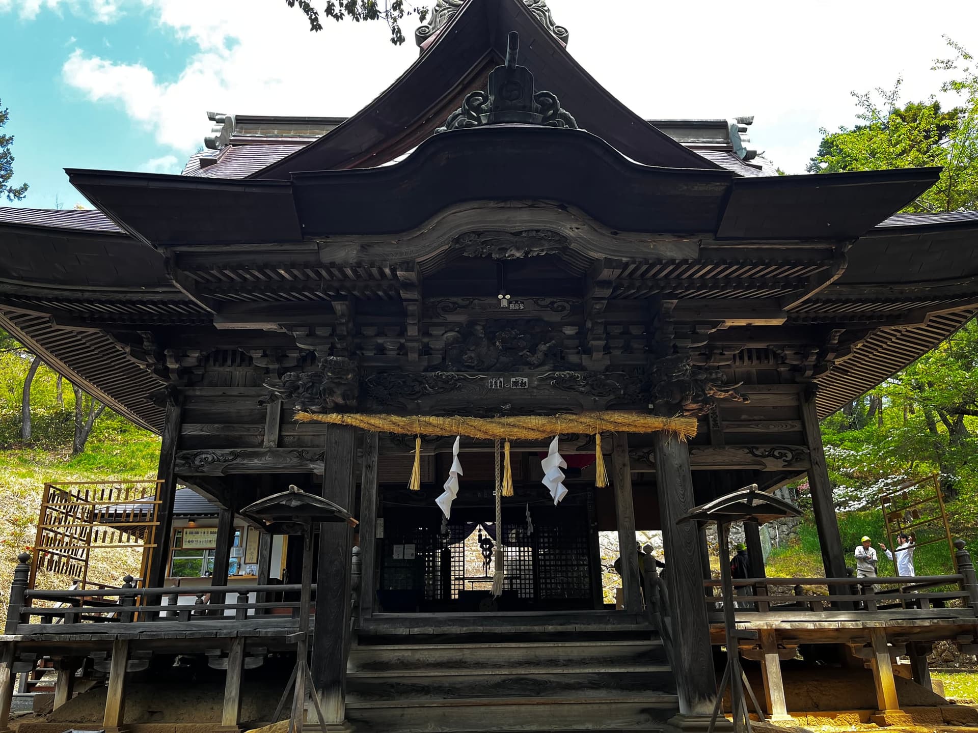 Spring Annual Festival at Karita Hachimangu